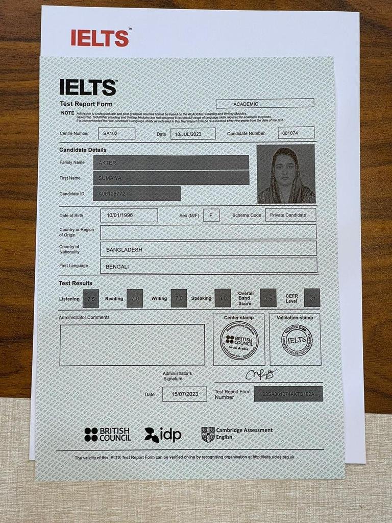 buy ILETS certificate without exam online