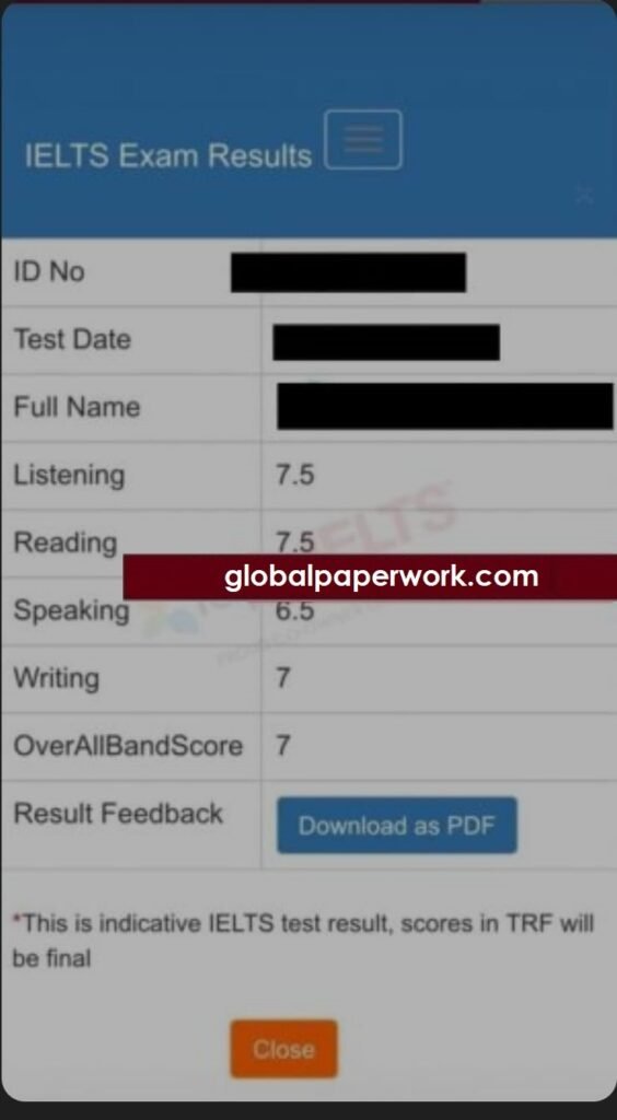 buy PTE certificate online without exam 13