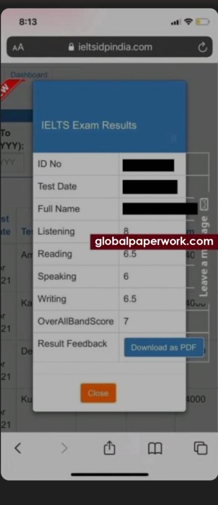 buy PTE certificate online without exam 5
