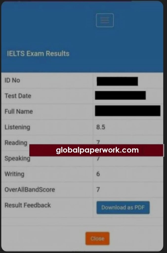 buy PTE certificate online without exam 6